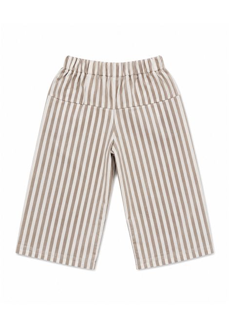 Pantaloni a righe MINIMU' KIDS | 1684 430N ANCIEN0554 SAND PEARL